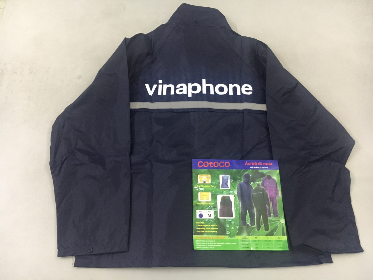 Áo mưa in logo VNPT Vinaphone chính là chiến dịch quảng bá thương hiệu rộng khắp và hiệu quả nhất hiện nay.